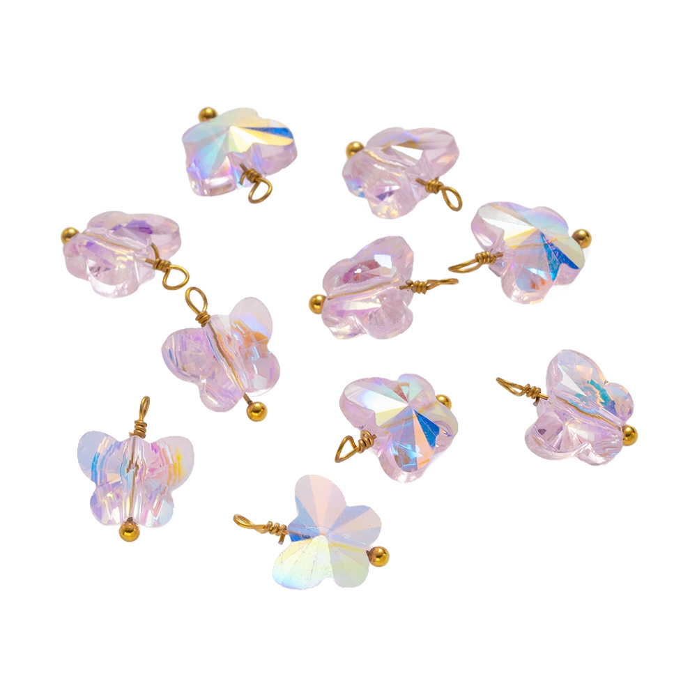 5pcs Laser Flower Butterfly Ch - đánh giá và giá Butterfly Pendant Necklace