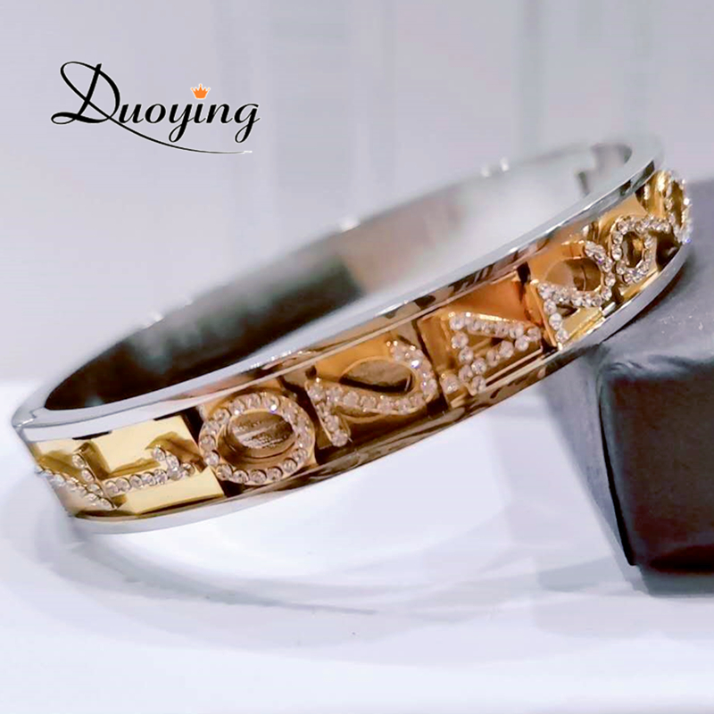 Duoying 316L Stainless DIY Sli - đánh giá và giá Cuff Bangle Bracelet