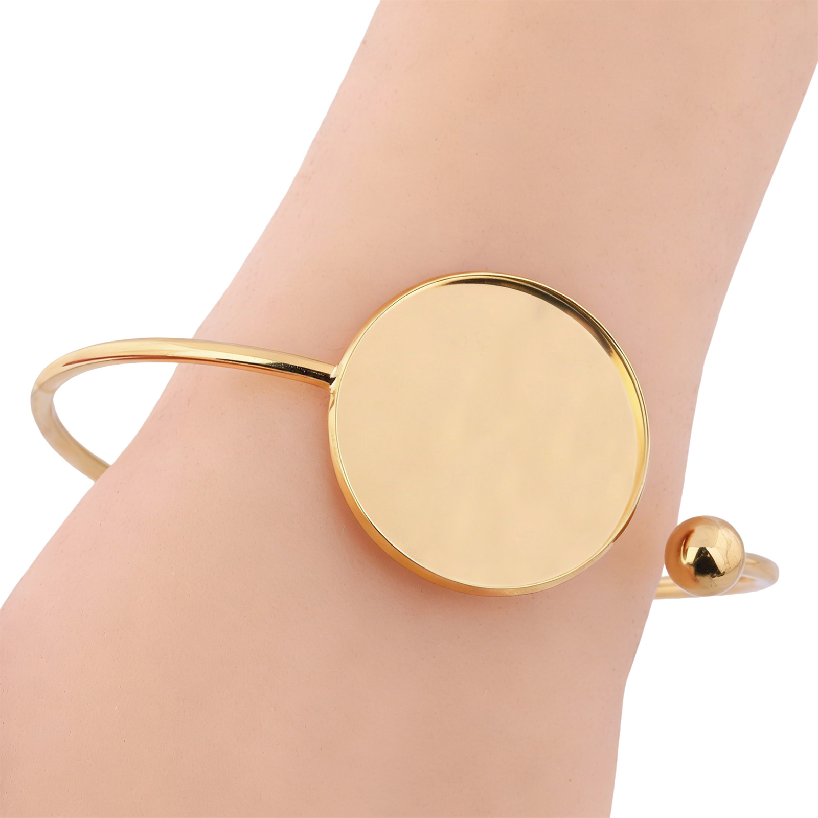 2pcs Fit 30mm Cabochon Bangle  - đánh giá và giá Cuff Bangle Bracelet