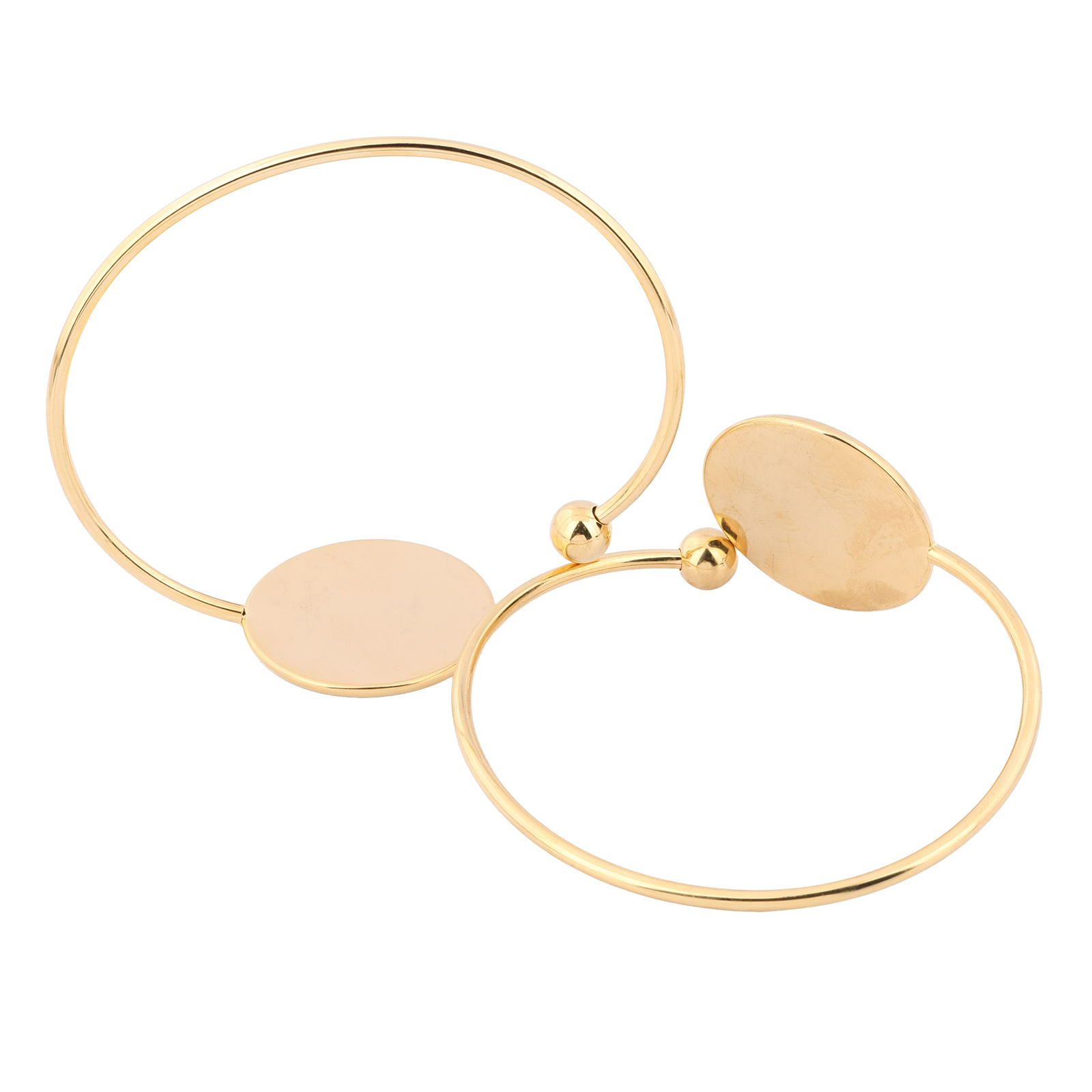 2pcs Fit 30mm Cabochon Bangle  - đánh giá và giá Cuff Bangle Bracelet