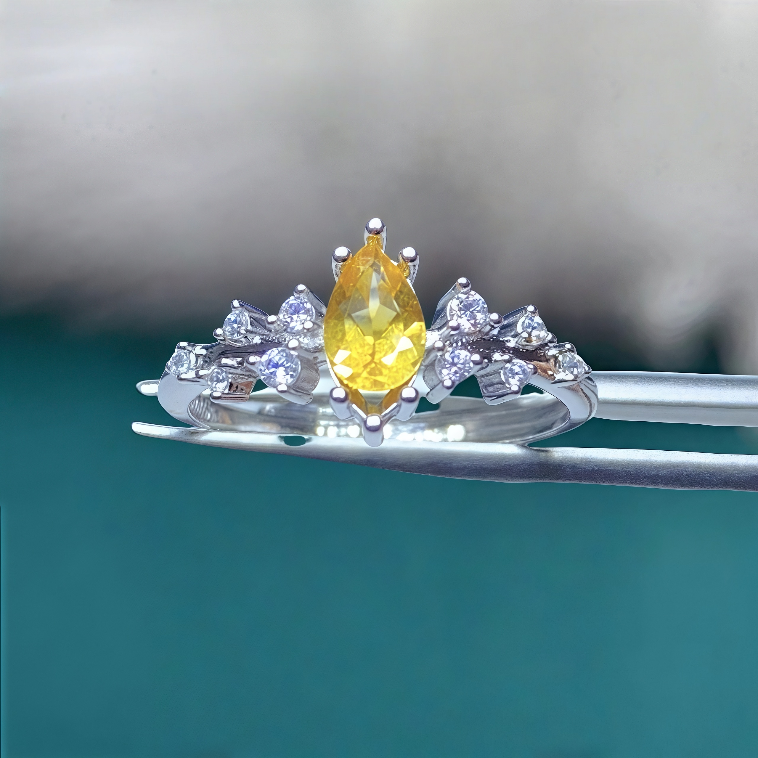 Setting 4*8mmHorse eye Shape S - đánh giá và giá Sterling Silver Ring