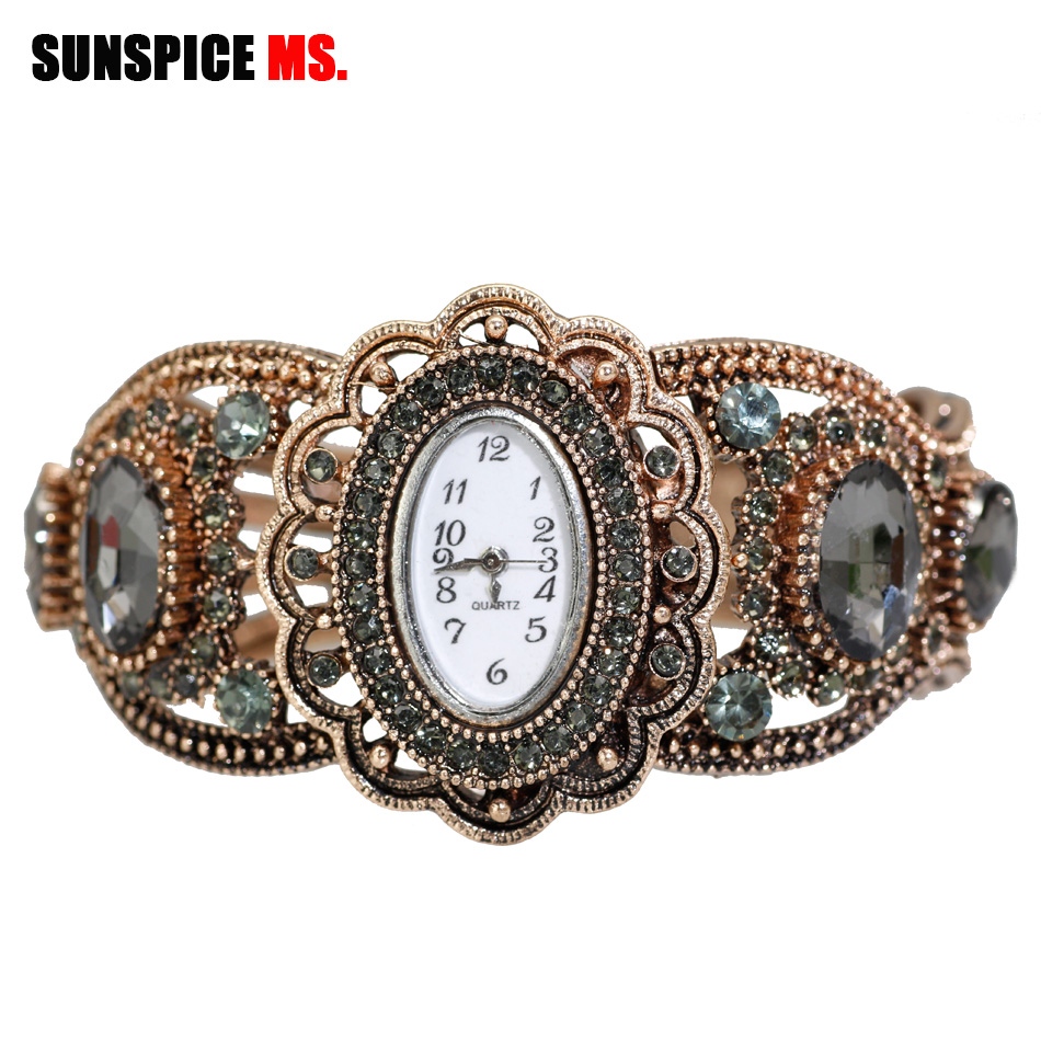 SUNSPICE-MS Quartz Wristwatch  - đánh giá và giá Indian Jewelry Watches