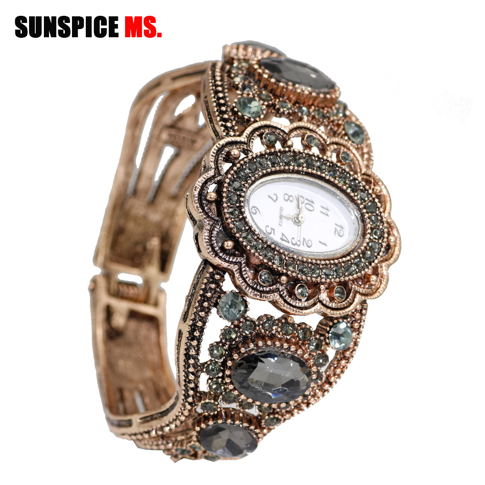 SUNSPICE-MS Quartz Wristwatch  - đánh giá và giá Indian Jewelry Watches