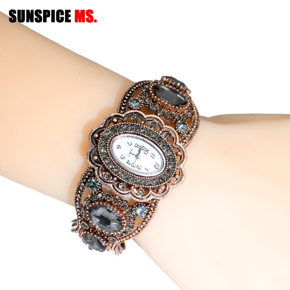 SUNSPICE-MS Quartz Wristwatch  - đánh giá và giá Indian Jewelry Watches