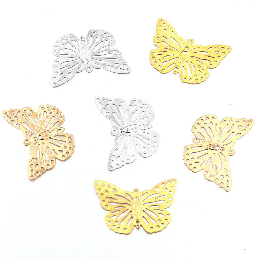 50Pcs/lot Butterfly Filigree W - đánh giá và giá Butterfly Pendant Necklace