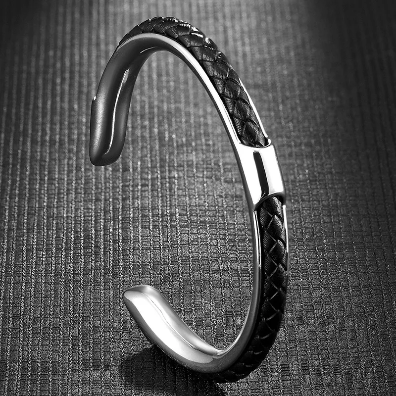 Classic Men Stainless Steel Wo - đánh giá và giá Cuff Bangle Bracelet