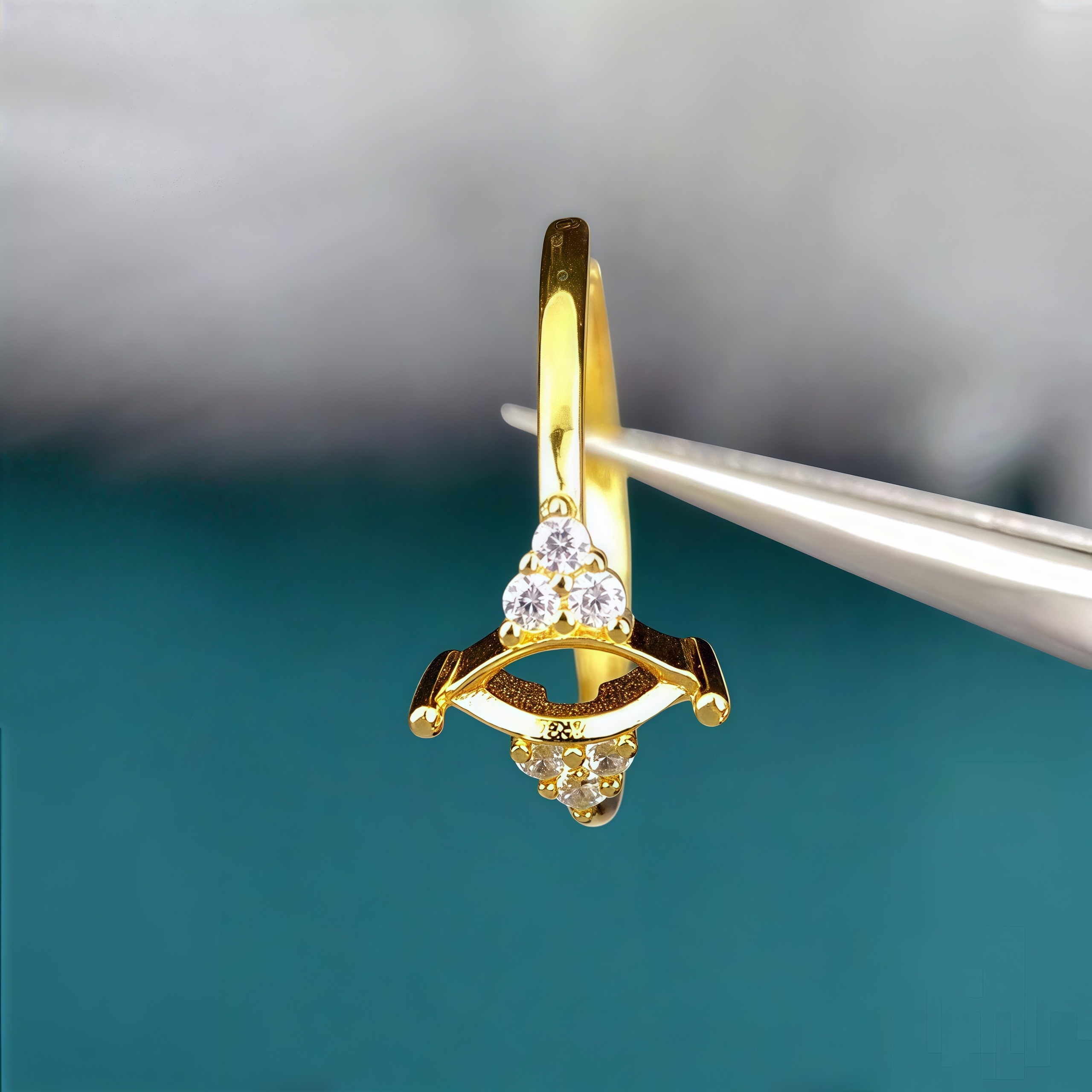 Y Fashion Ring Holder DIY Empt - đánh giá và giá Sterling Silver Ring
