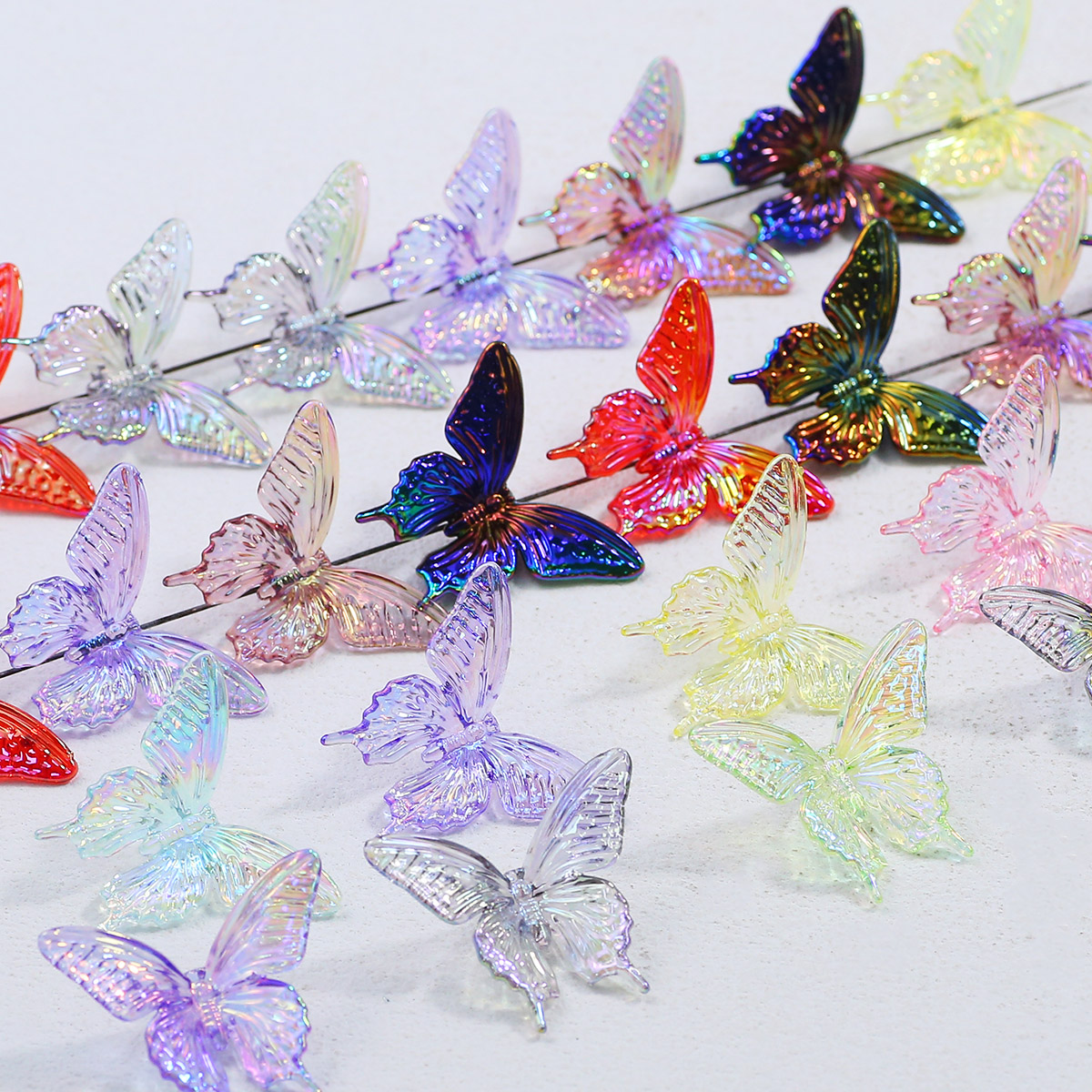 38*34mm Acrylic Butterfly UV M - đánh giá và giá Butterfly Pendant Necklace
