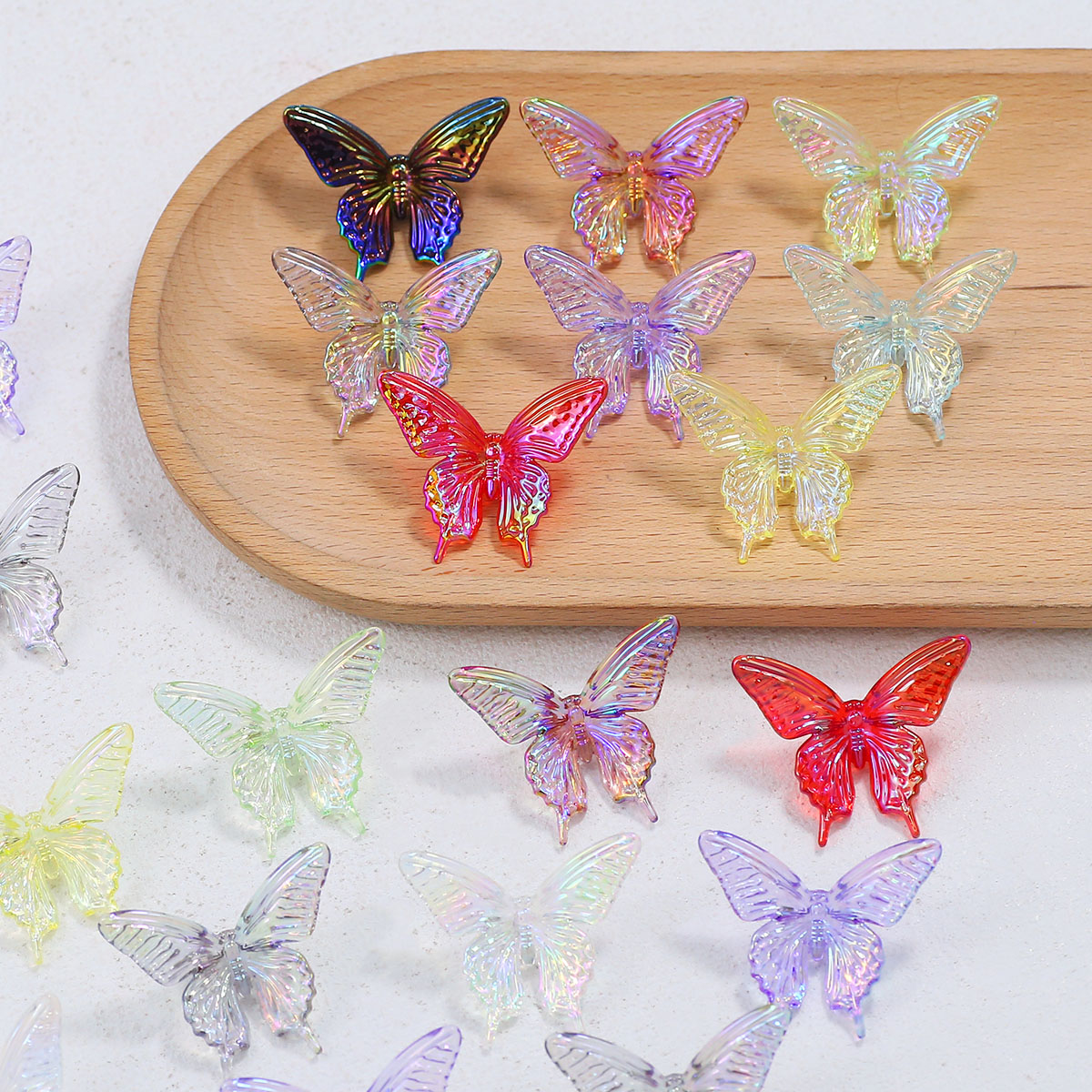 38*34mm Acrylic Butterfly UV M - đánh giá và giá Butterfly Pendant Necklace