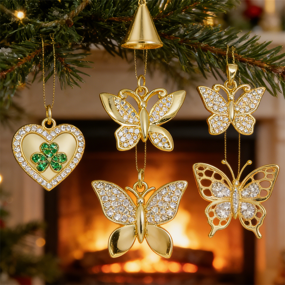 3Pcs Pendants Brass Plated Cub - đánh giá và giá Butterfly Pendant Necklace