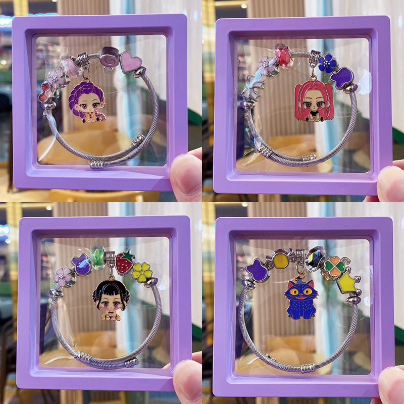 2026 Kawaii Anime Hunter Girl  - đánh giá và giá Cuff Bangle Bracelet
