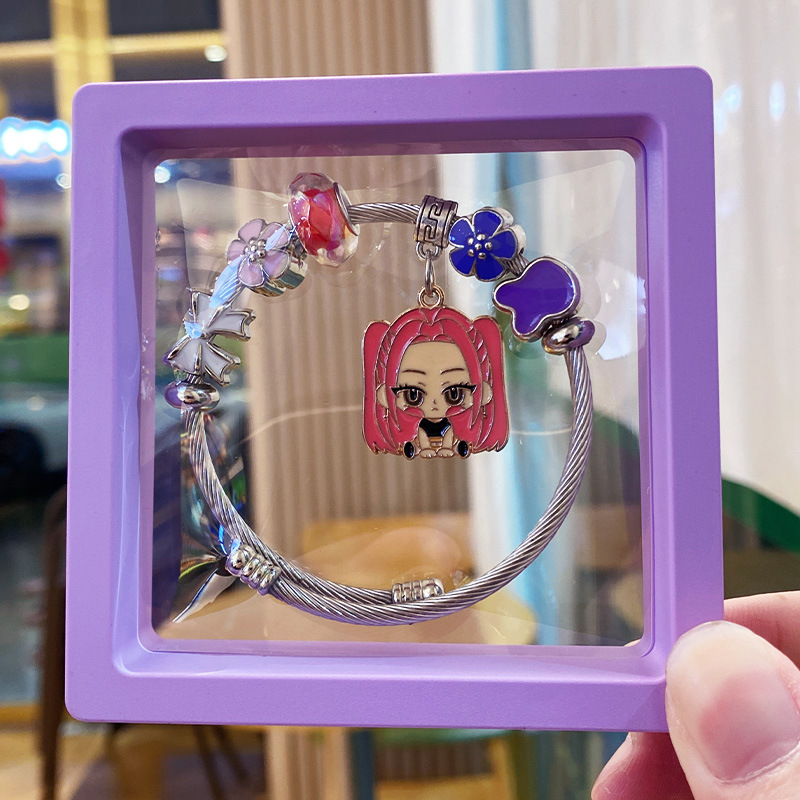 2026 Kawaii Anime Hunter Girl  - đánh giá và giá Cuff Bangle Bracelet