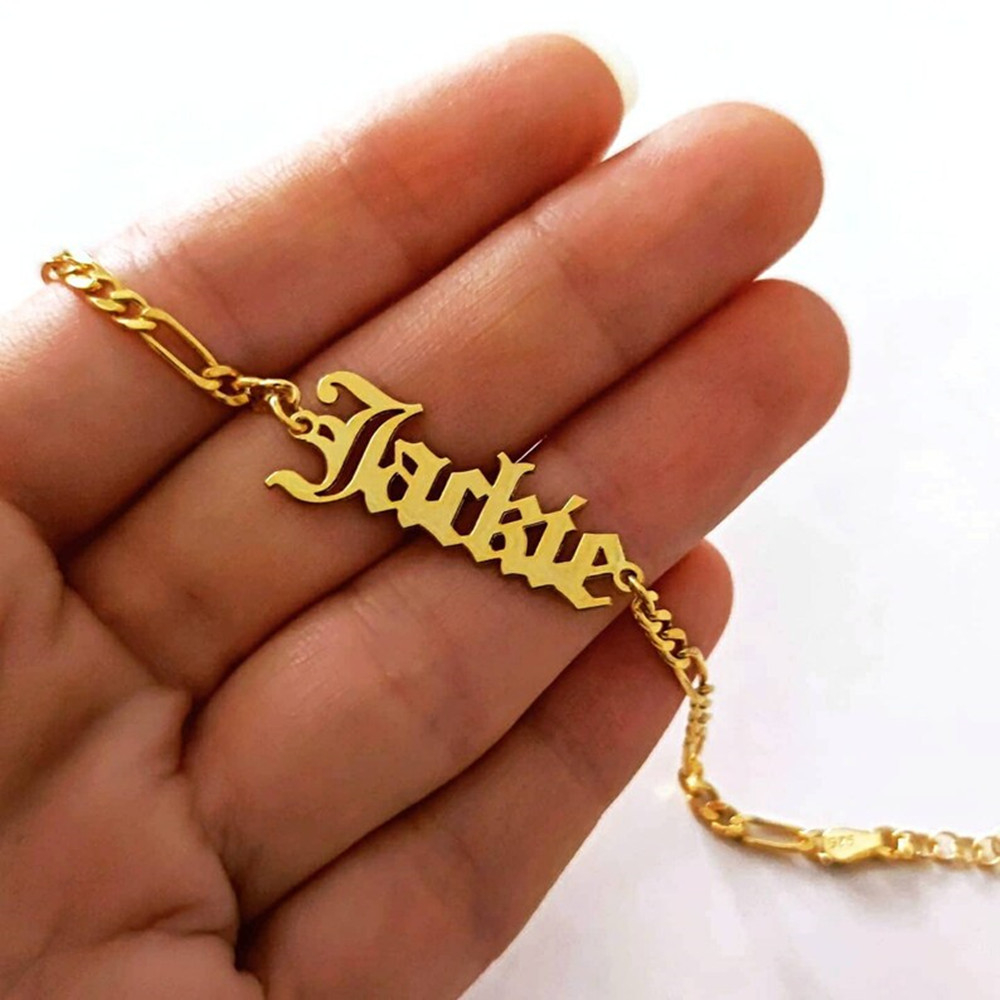 Custom Name Anklet Figaro Chai - đánh giá và giá Anklet Foot Chain