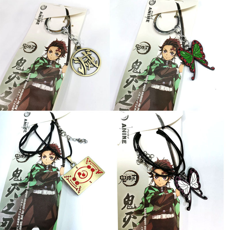 Demon Slayer Anime Pendant Nec - đánh giá và giá Butterfly Pendant Necklace
