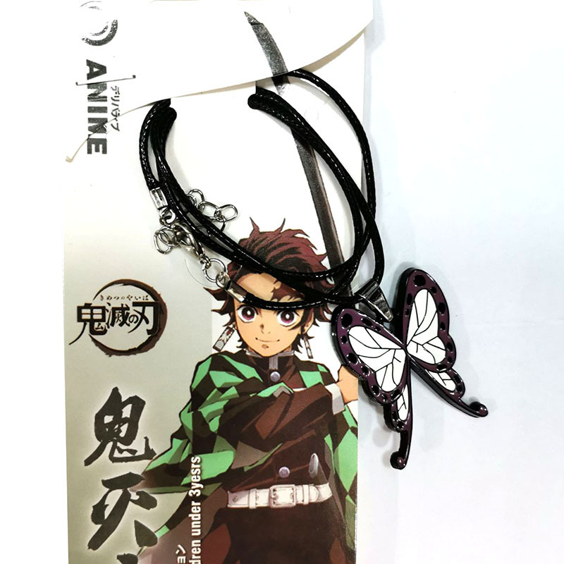 Demon Slayer Anime Pendant Nec - đánh giá và giá Butterfly Pendant Necklace