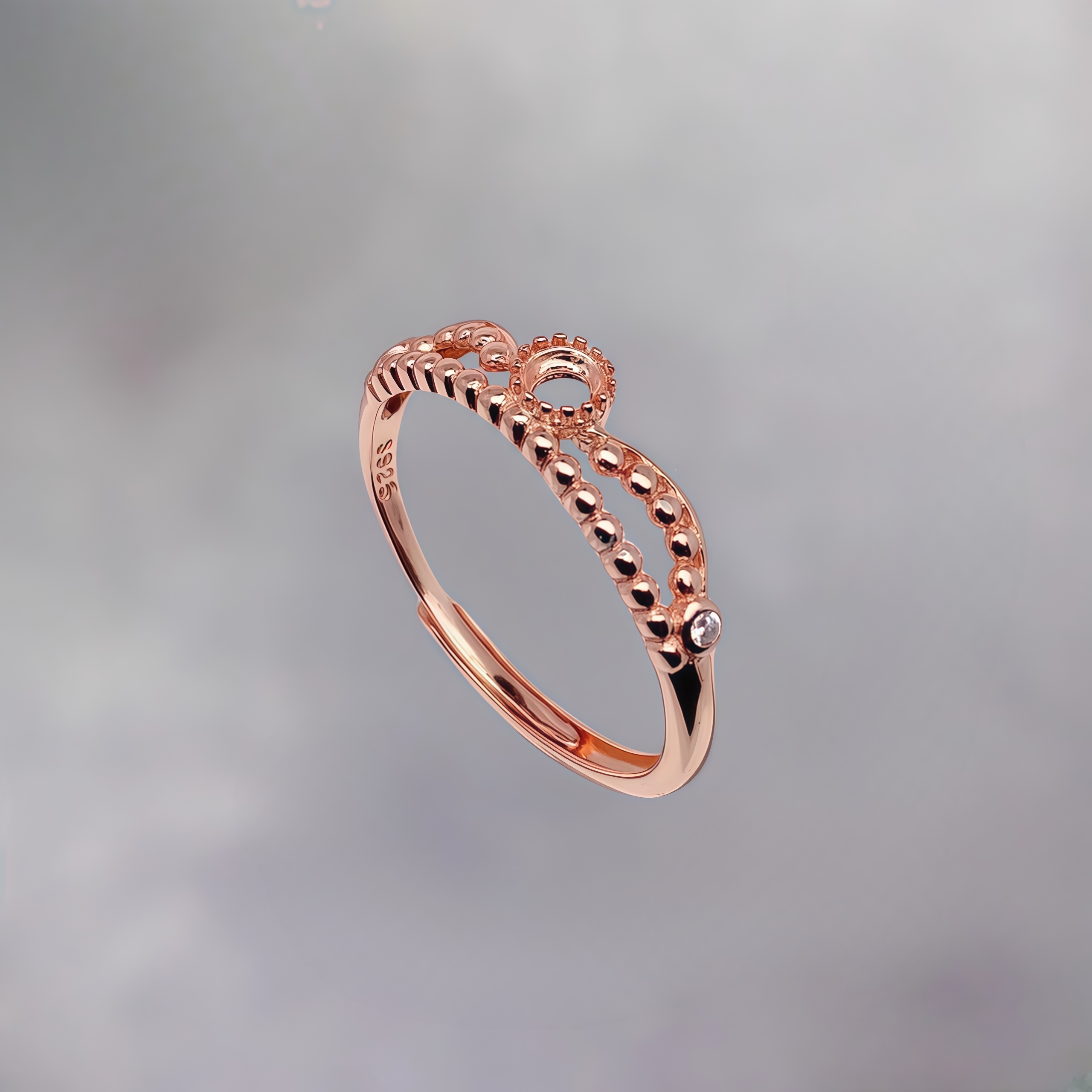L S925 Sterling Silver DIY Emp - đánh giá và giá Sterling Silver Ring