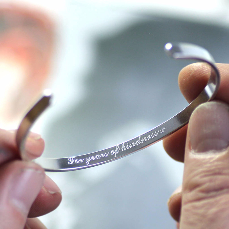 Vnox Dropshipping Customized B - đánh giá và giá Cuff Bangle Bracelet