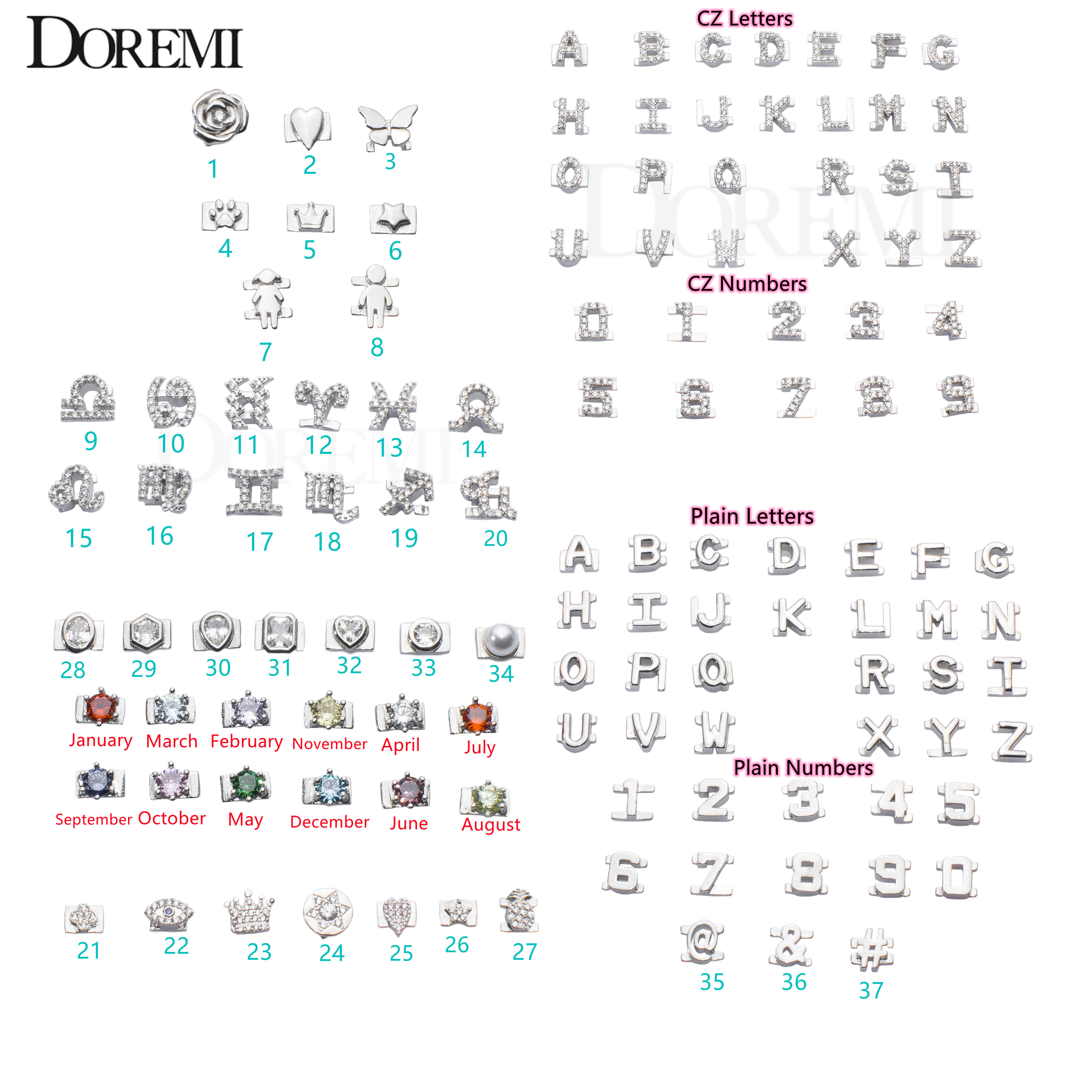 DOREMI DIY Zirconia Letters Cu - đánh giá và giá Cuff Bangle Bracelet