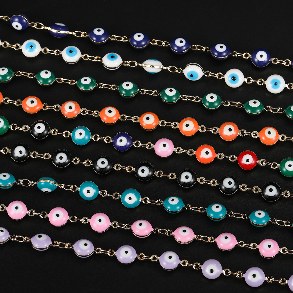 1M 6mm Copper Evil Eye Beads C - đánh giá và giá Anklet Foot Chain
