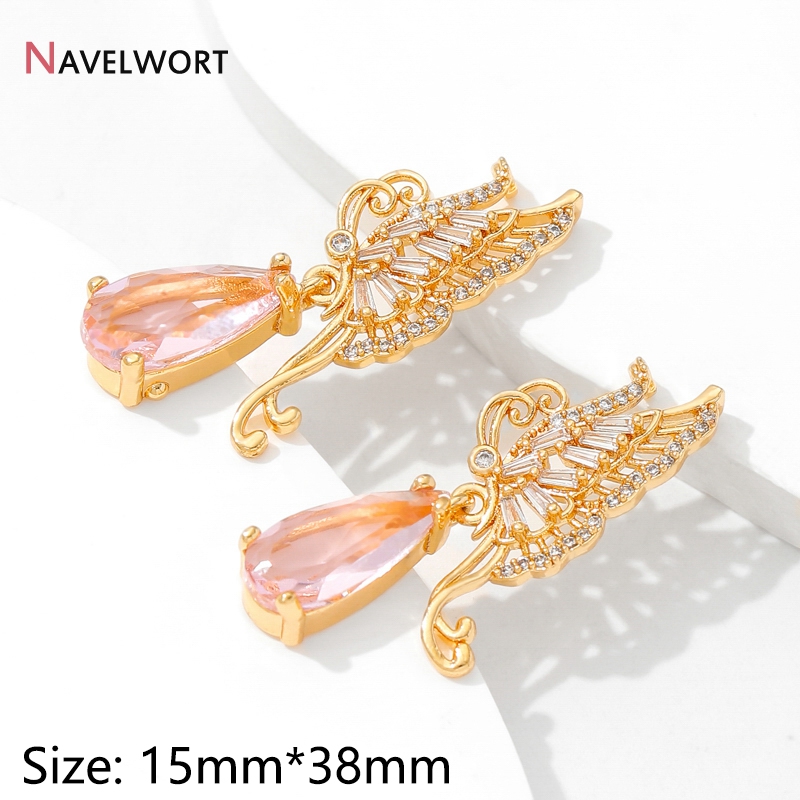 18K Gold Plated Brass With Zir - đánh giá và giá Butterfly Pendant Necklace