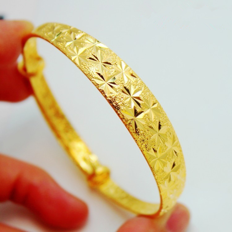 UMQ Golden Bracelet 999 Full G - đánh giá và giá Cuff Bangle Bracelet
