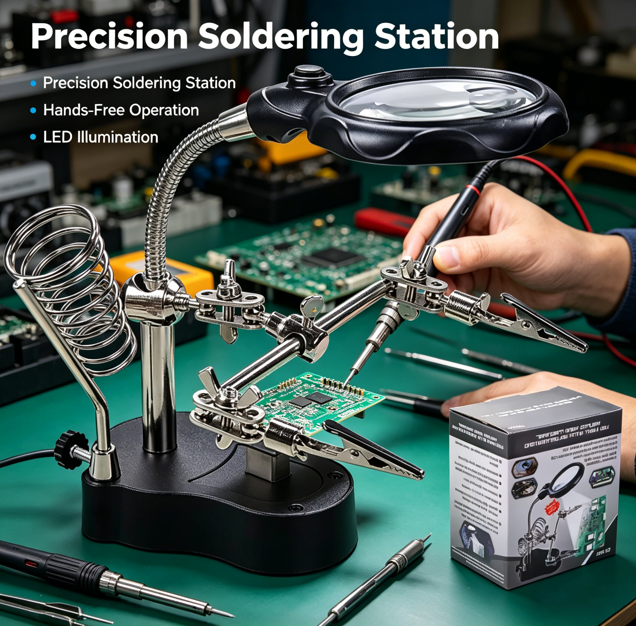 Helping Hands Soldering Statio - đánh giá và giá Jewelry Watches Repair