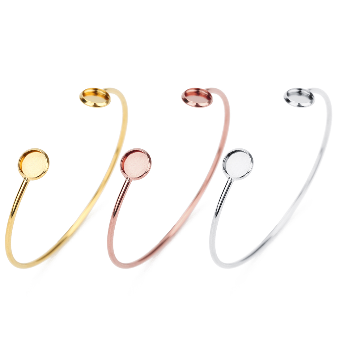 16.6cm Stainless Steel Bracele - đánh giá và giá Cuff Bangle Bracelet