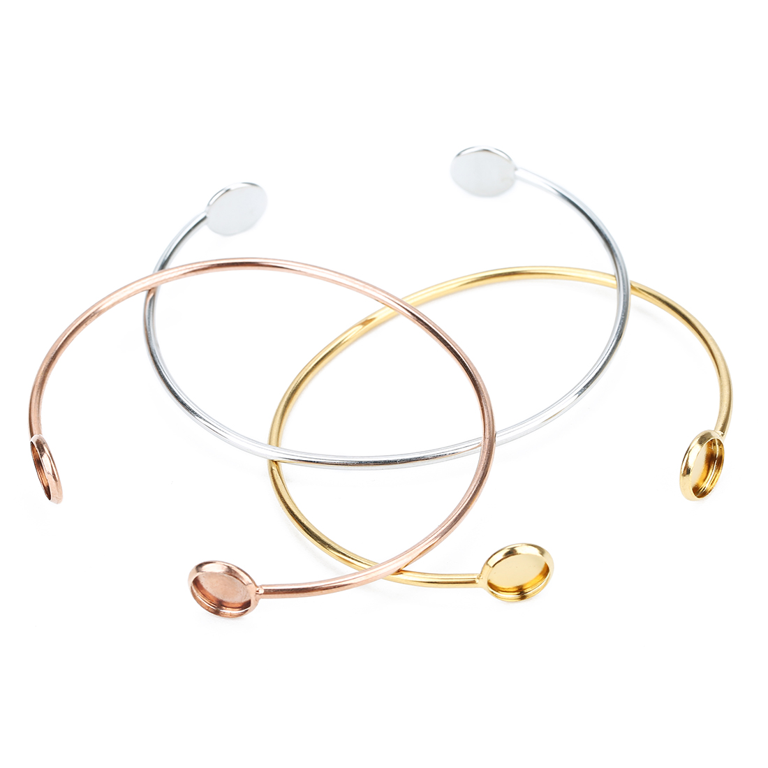 16.6cm Stainless Steel Bracele - đánh giá và giá Cuff Bangle Bracelet