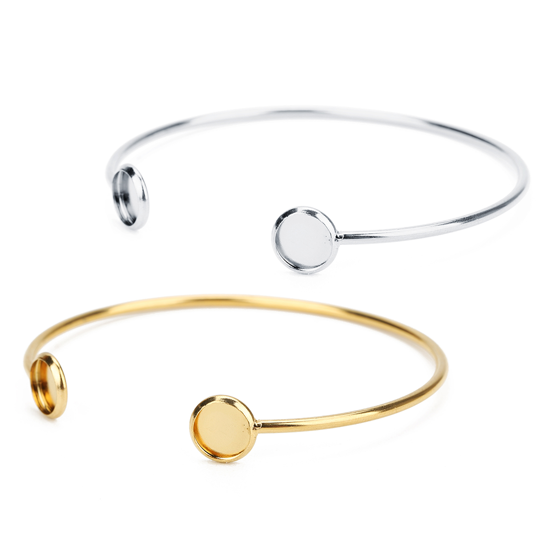 16.6cm Stainless Steel Bracele - đánh giá và giá Cuff Bangle Bracelet