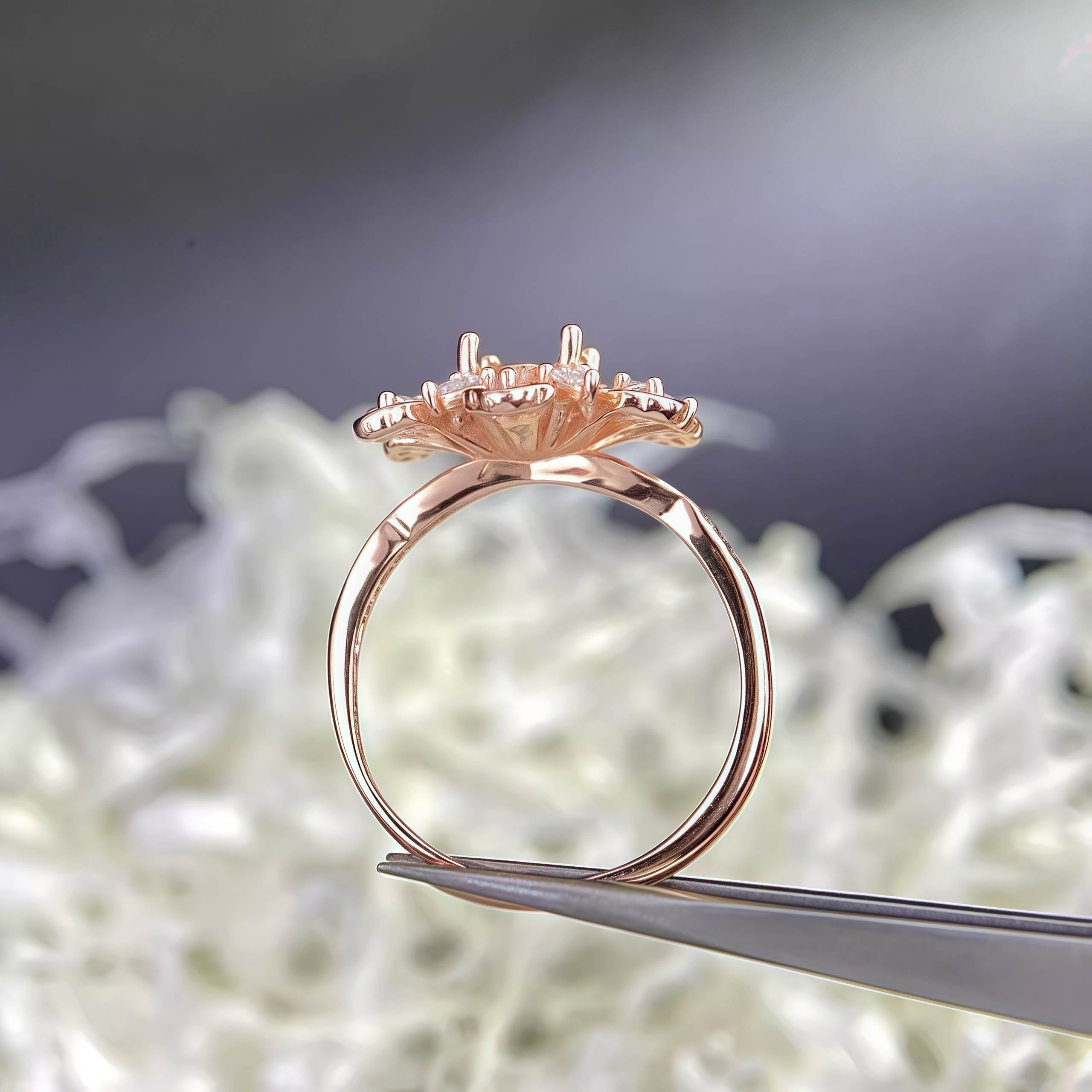 Y Fashion Ring Holder DIY Empt - đánh giá và giá Sterling Silver Ring