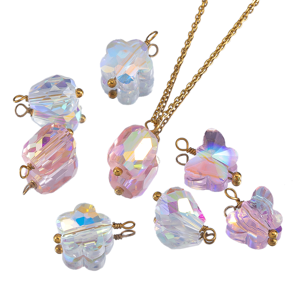 10pcs 2pcs Metal Wire Hook wit - đánh giá và giá Butterfly Pendant Necklace