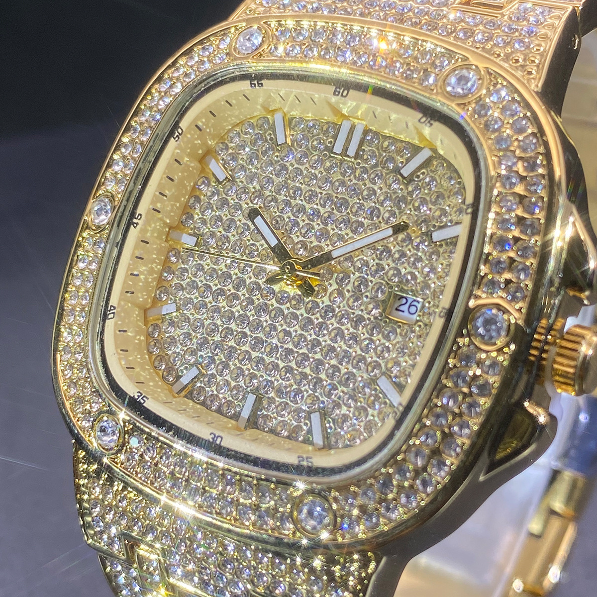 Square Wrist Watch for Men Wom - đánh giá và giá Jewelry Watches Men