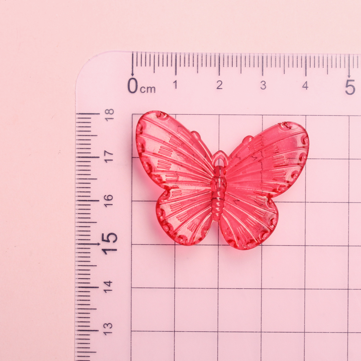 10pcs/bag 41*31mm Big Transpar - đánh giá và giá Butterfly Pendant Necklace