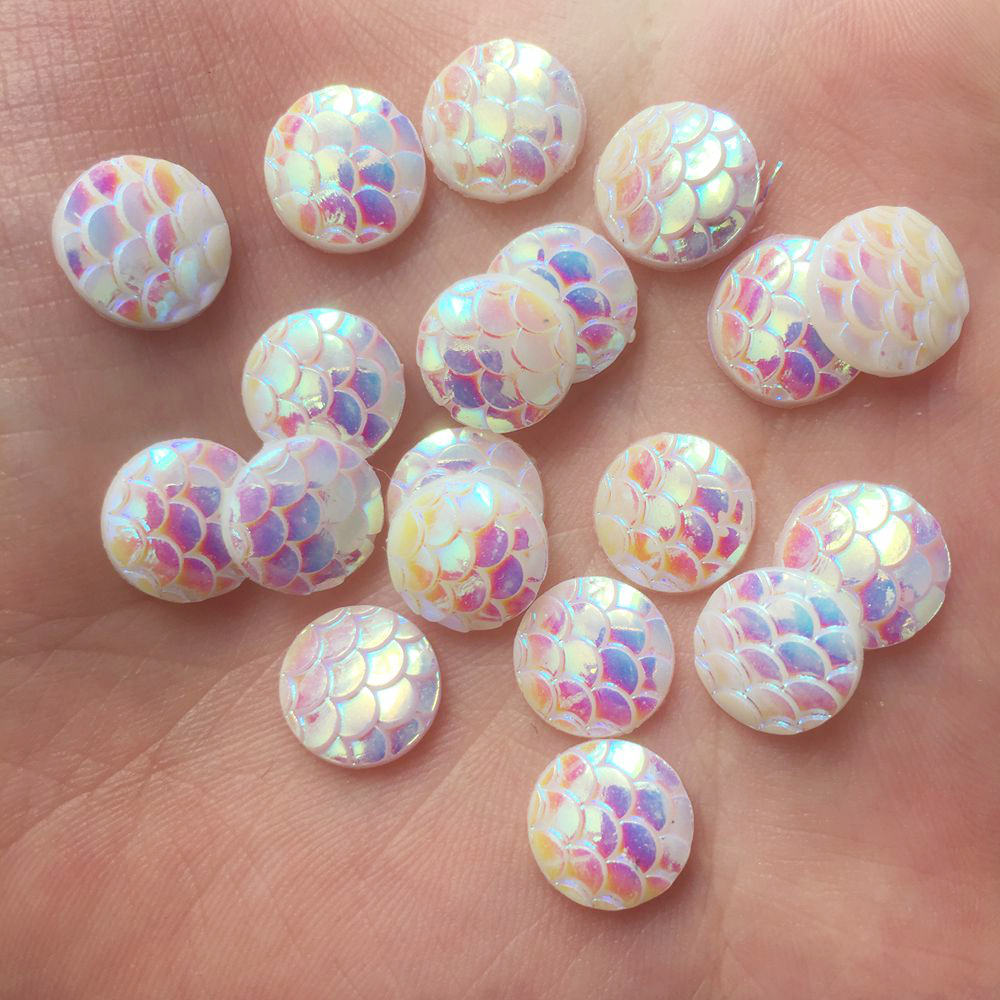 Shiny 100Pcs AB Resin 10mm Rou - đánh giá và giá Paradise Jewelry & Watches Llc Miami Reviews