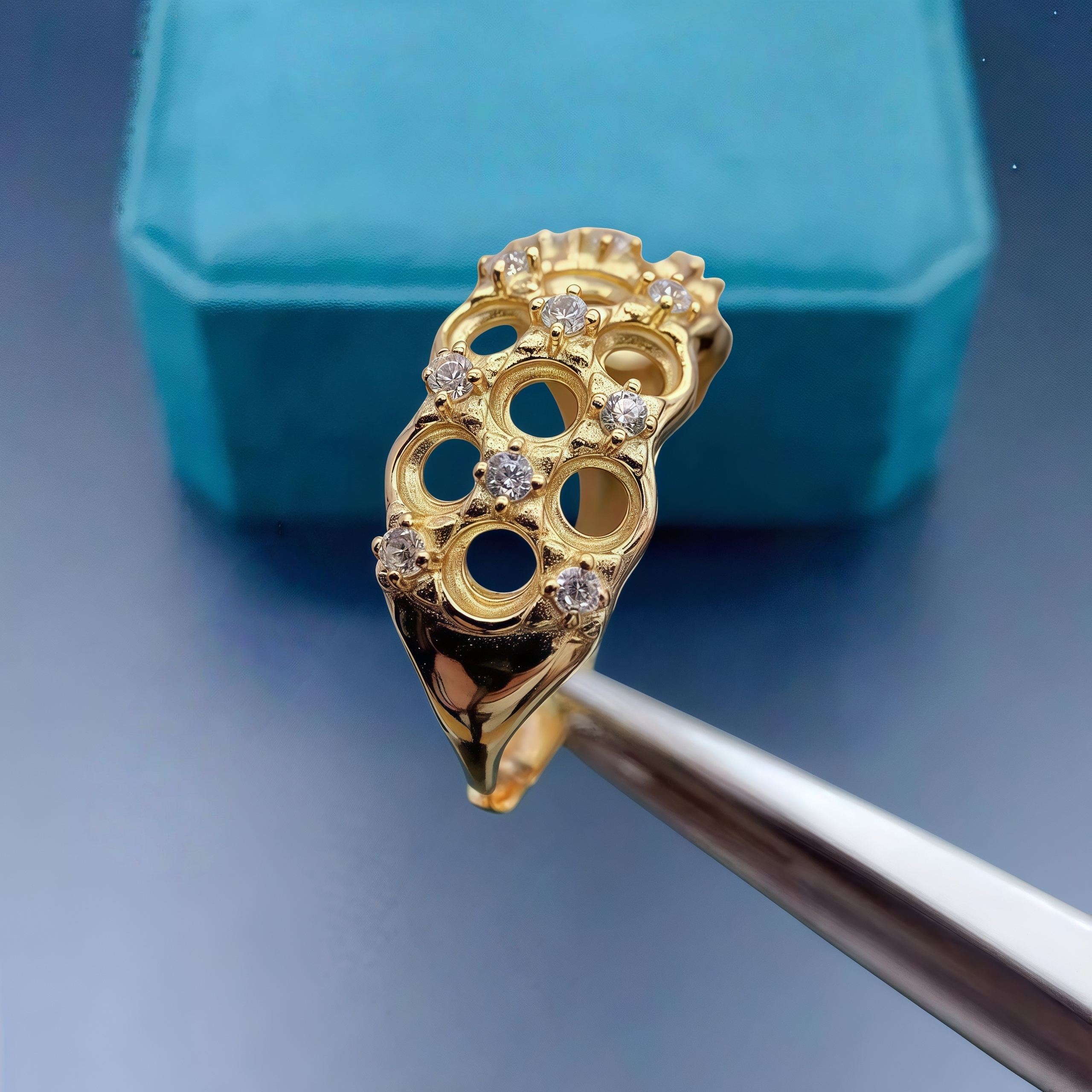 Setting 3mm Round Stone Fashio - đánh giá và giá Sterling Silver Ring