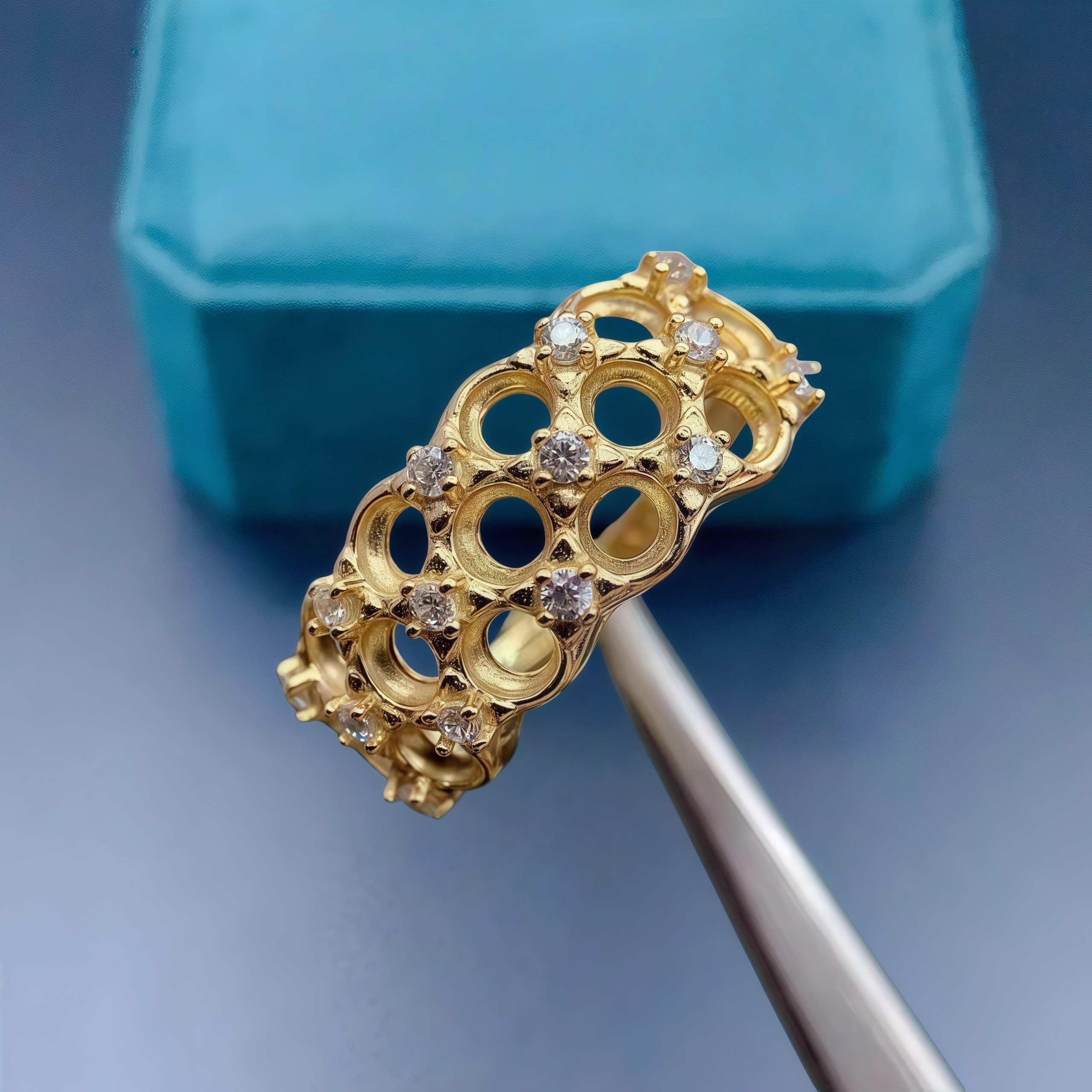 Setting 3mm Round Stone Fashio - đánh giá và giá Sterling Silver Ring
