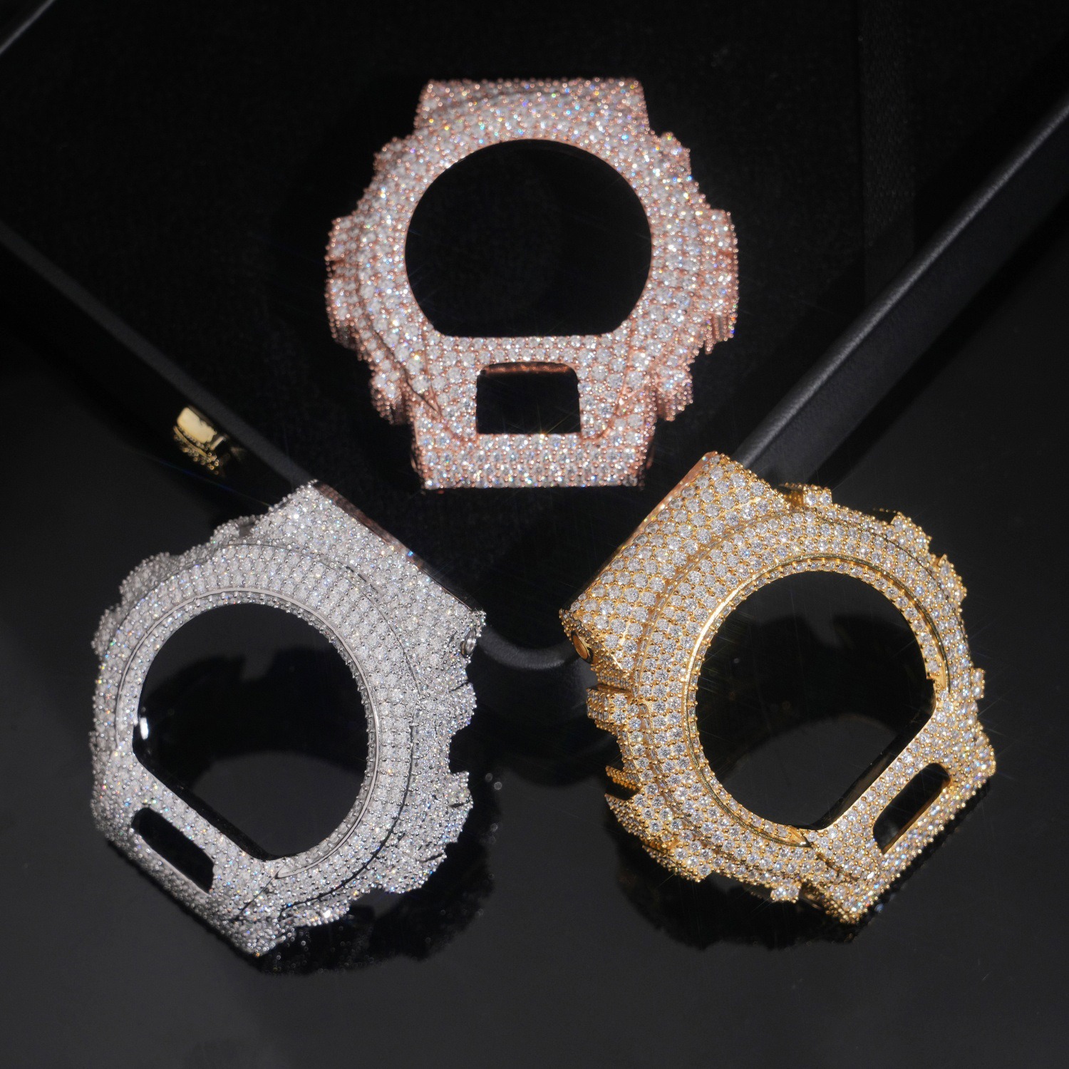 Bling Hip Hop Watch Case: Iced - đánh giá và giá Jewelry Watches Men