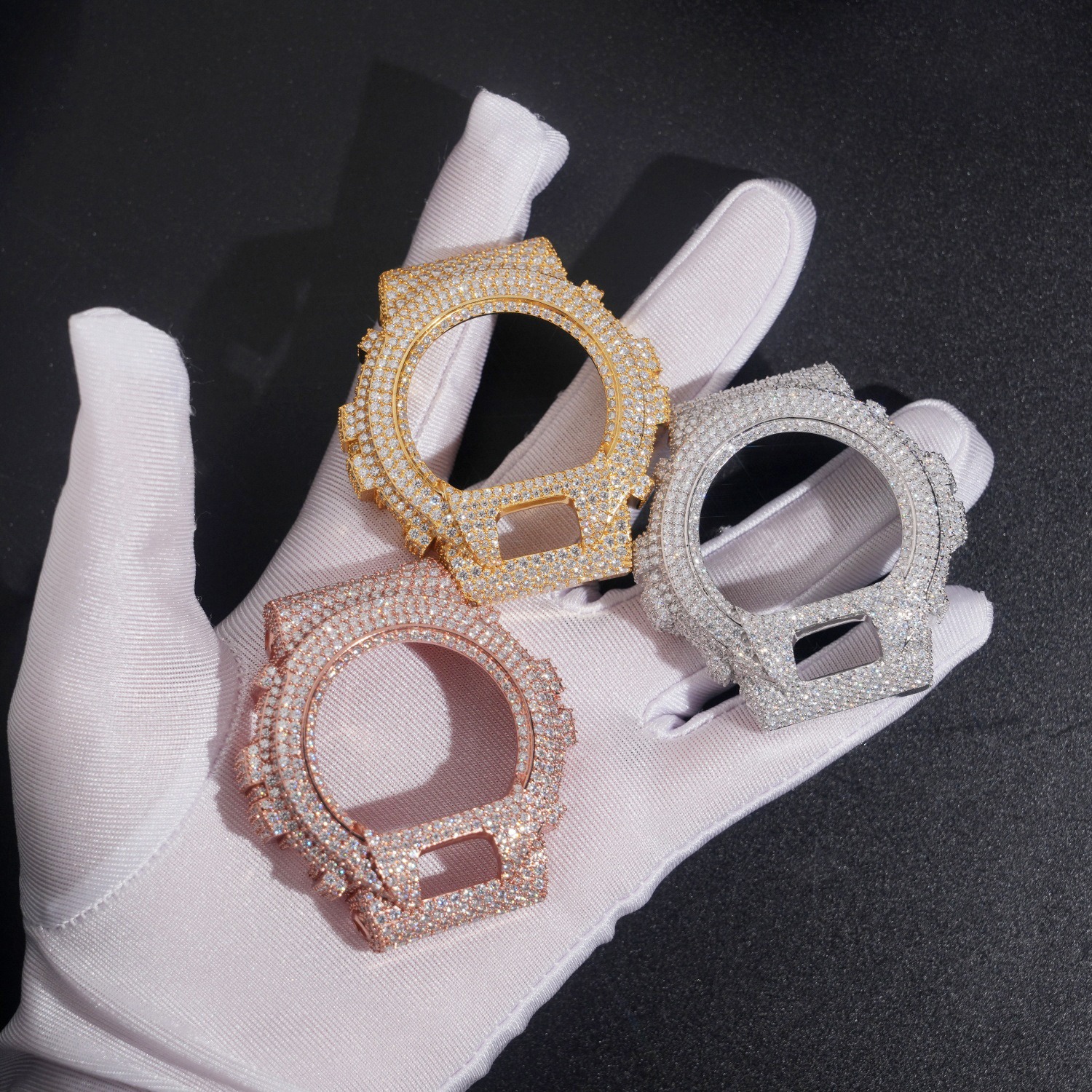 Bling Hip Hop Watch Case: Iced - đánh giá và giá Jewelry Watches Men