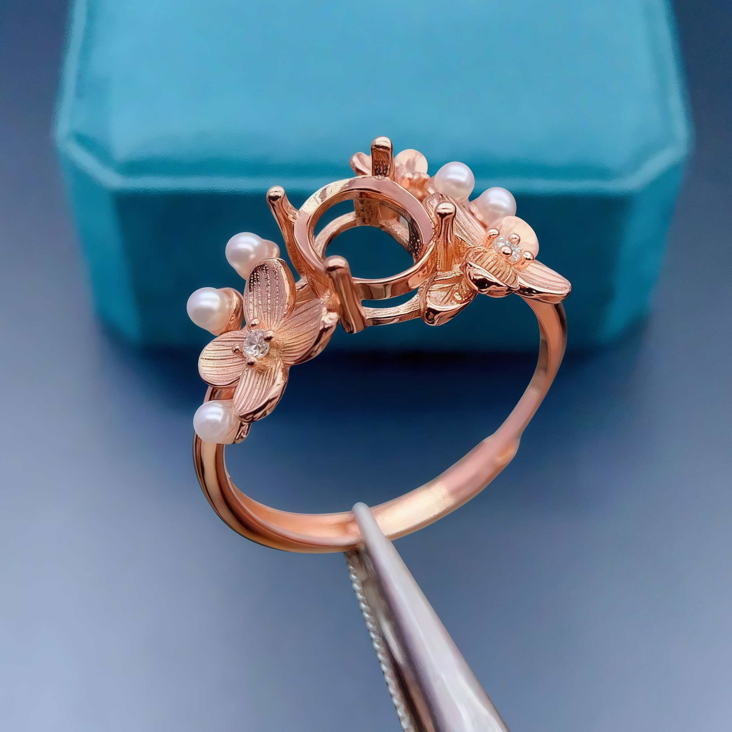 Setting 6*8mmEllipse Stone Fas - đánh giá và giá Sterling Silver Ring